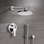 Remer SFH21 Rain Shower System with Handheld, Rain Shower Head, Shower Faucet Set
